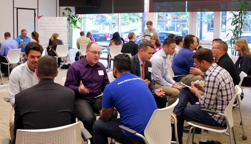 Using speed networking to kick start conversation and connection photo