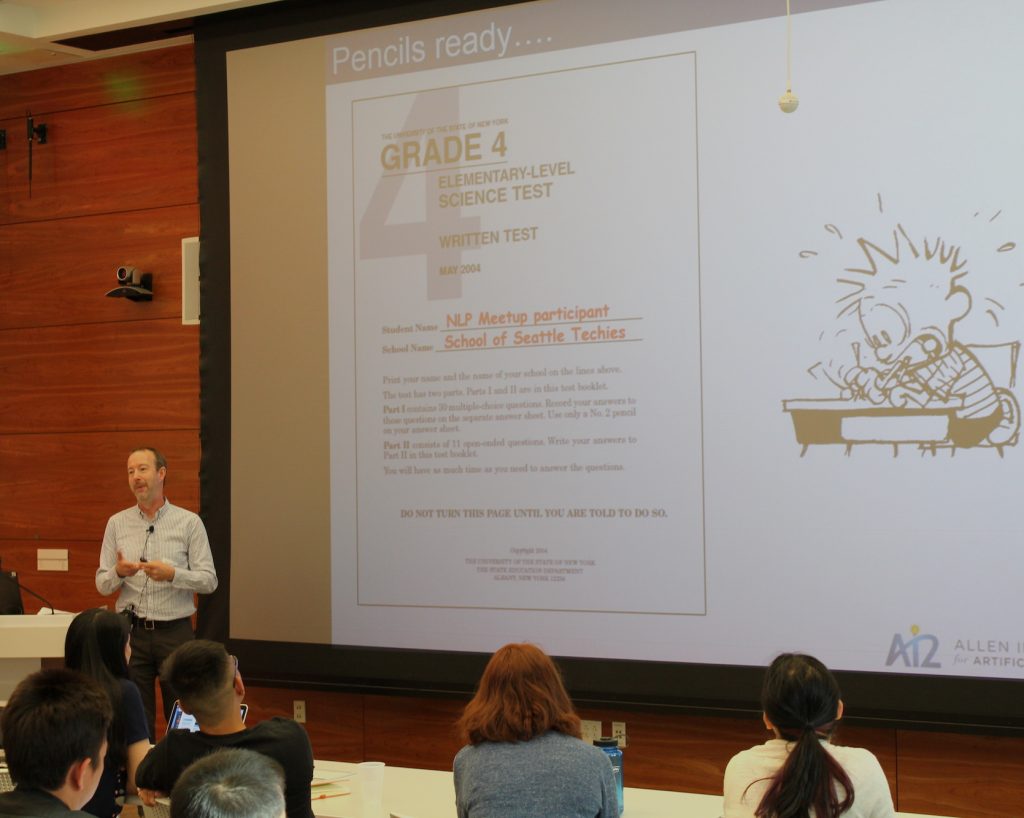Advanced Artificial Intelligence programs tested with 4th Grade Biology